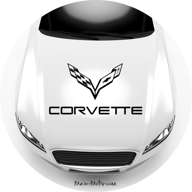 Aufkleber 38030 Corvette Schriftzug